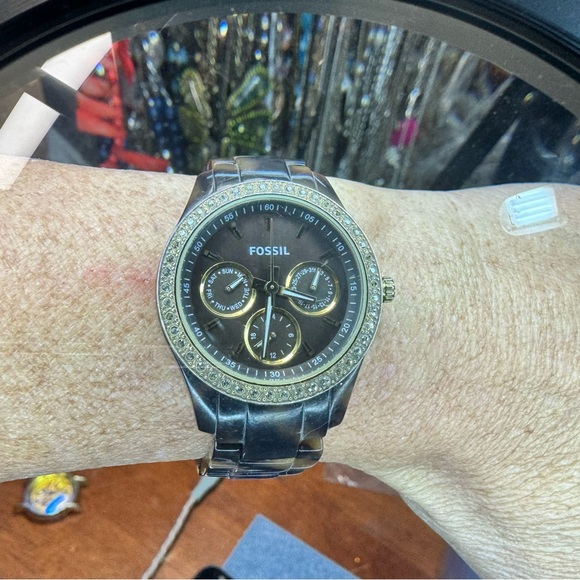Fossil Tortoise Shell Watch - Picture 4 of 6
